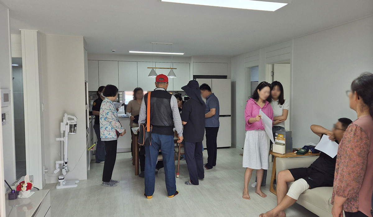 맞춤 상담 진행 전경 1